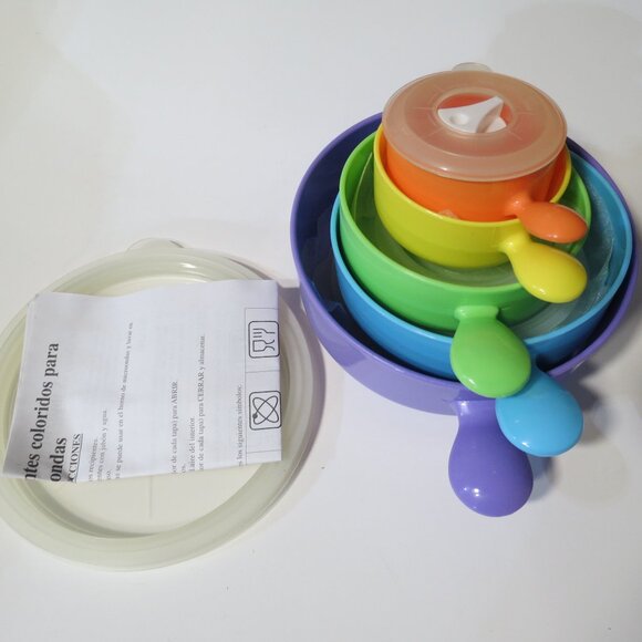 Source Unknown Multicolor Stackable Kitchen Bowls - Picture 2 of 4